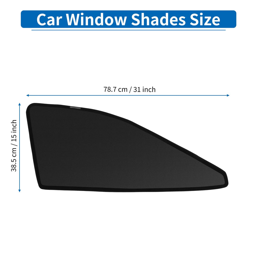 Car Window Cover Replacement for Toyota Crown 220 Series Net Black (2013–2018)
