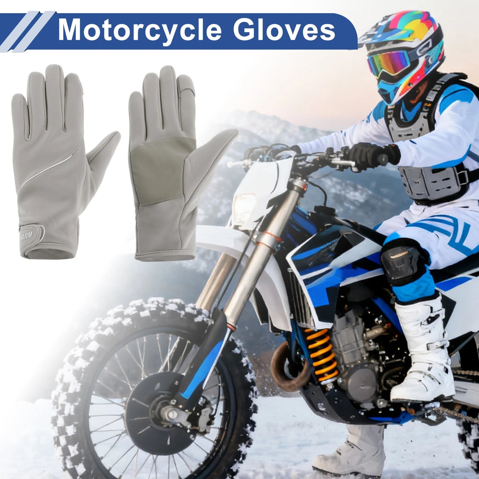 Cycling Gloves for Women Mountain Biking Fingerless Polyester for Gray
