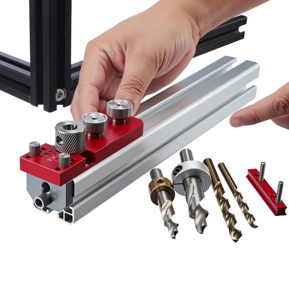 Tapping Fixture Profile Hole Locator M6 Threading Removable Copper Pillar