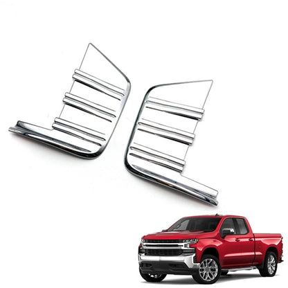 Chrome Front Bumper Trim Bezel for Truck Exterior Styling