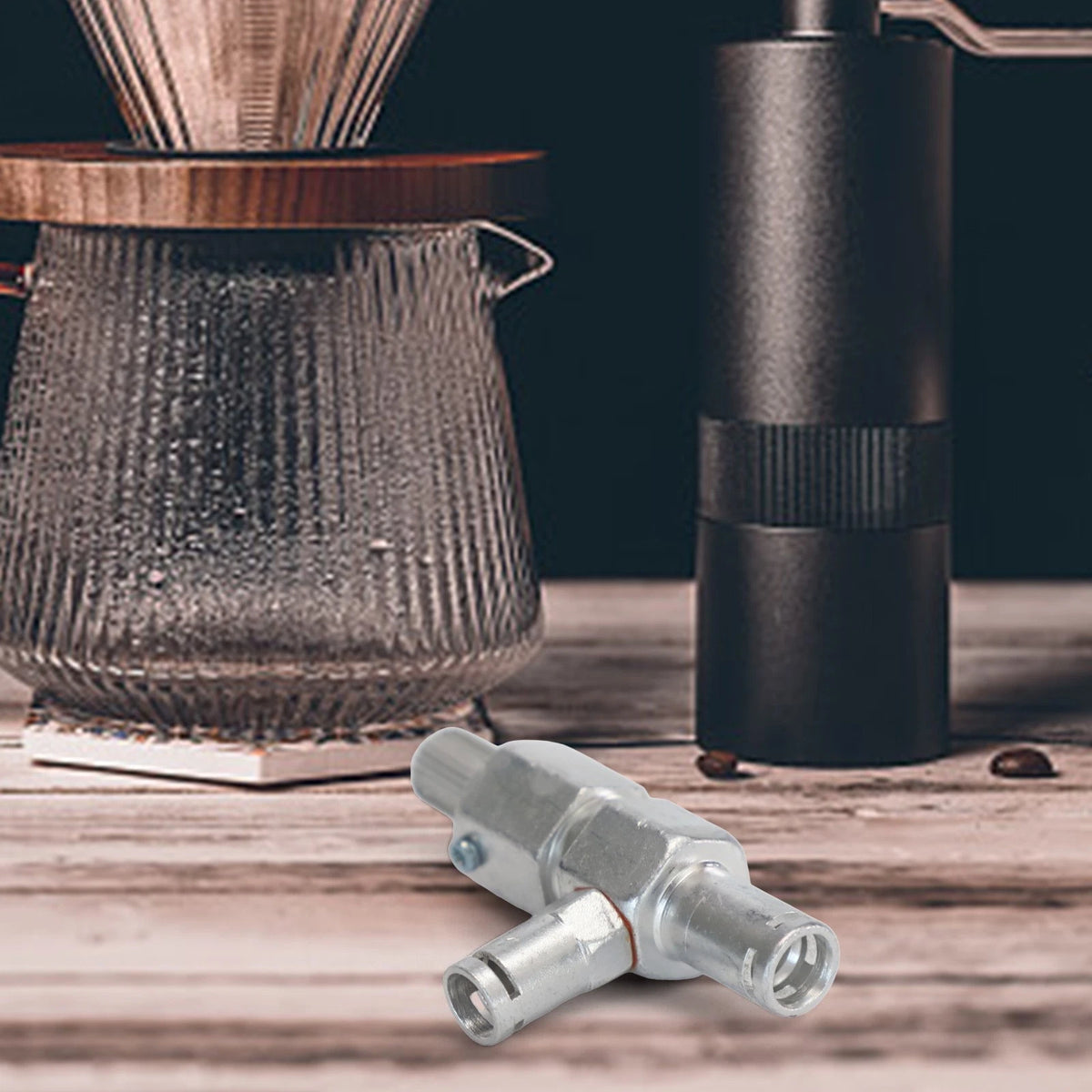 Coffee Machine Steam Valve Connection for Brewing