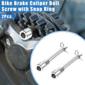 2 Pcs M4x0.7 Brake Caliper Bolt Screws for Mountain Bicycle