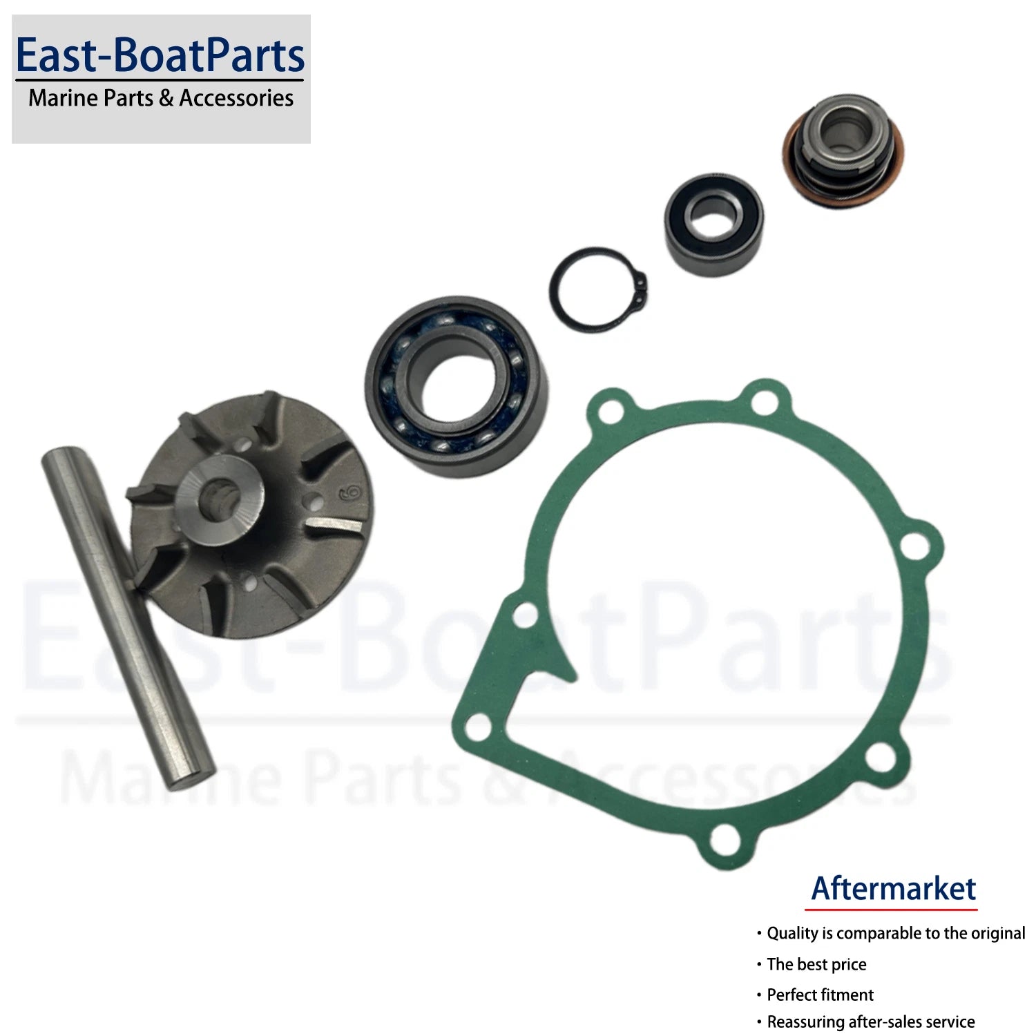 Shaft Major Repair Kit for Volvo Penta AD41 D41 KAD42 KAD43 KAD44 (Model 876794)