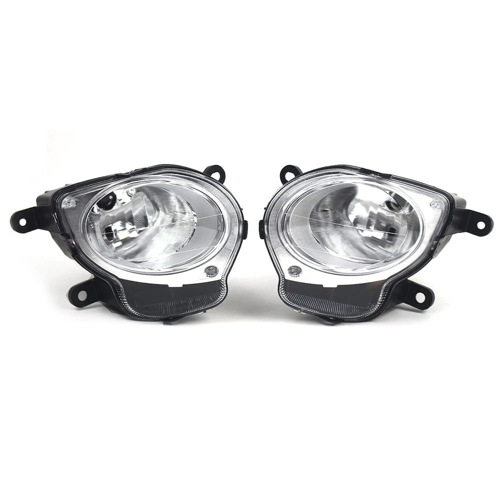 High Beam Headlights Pair for Fiat 500 Hatchback (2008–2015)