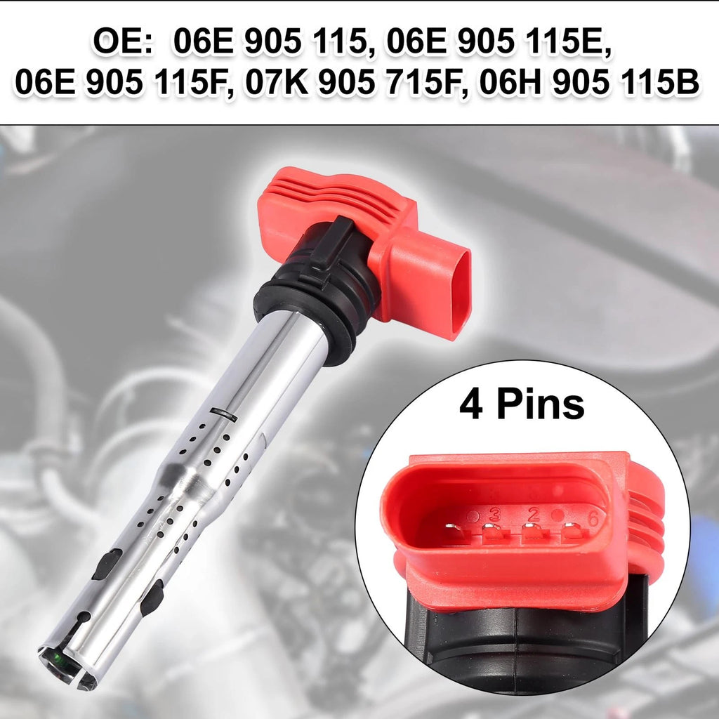 Engine Ignition Coil Replacement for Audi A3 A4 A5 Quattro (2000–2020)