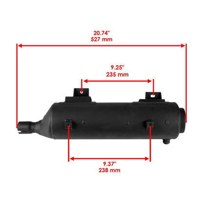 Exhaust Muffler Replacement for Honda TRX350FE TRX350FM Rancher 350 (2001–2005)