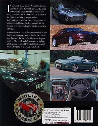 Aston Martin DB7 Complete Story Book (James Bond)