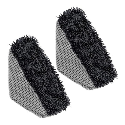 Triangle Sponge Applicators for Tire Care 2pcs Set for Car Enthusiasts