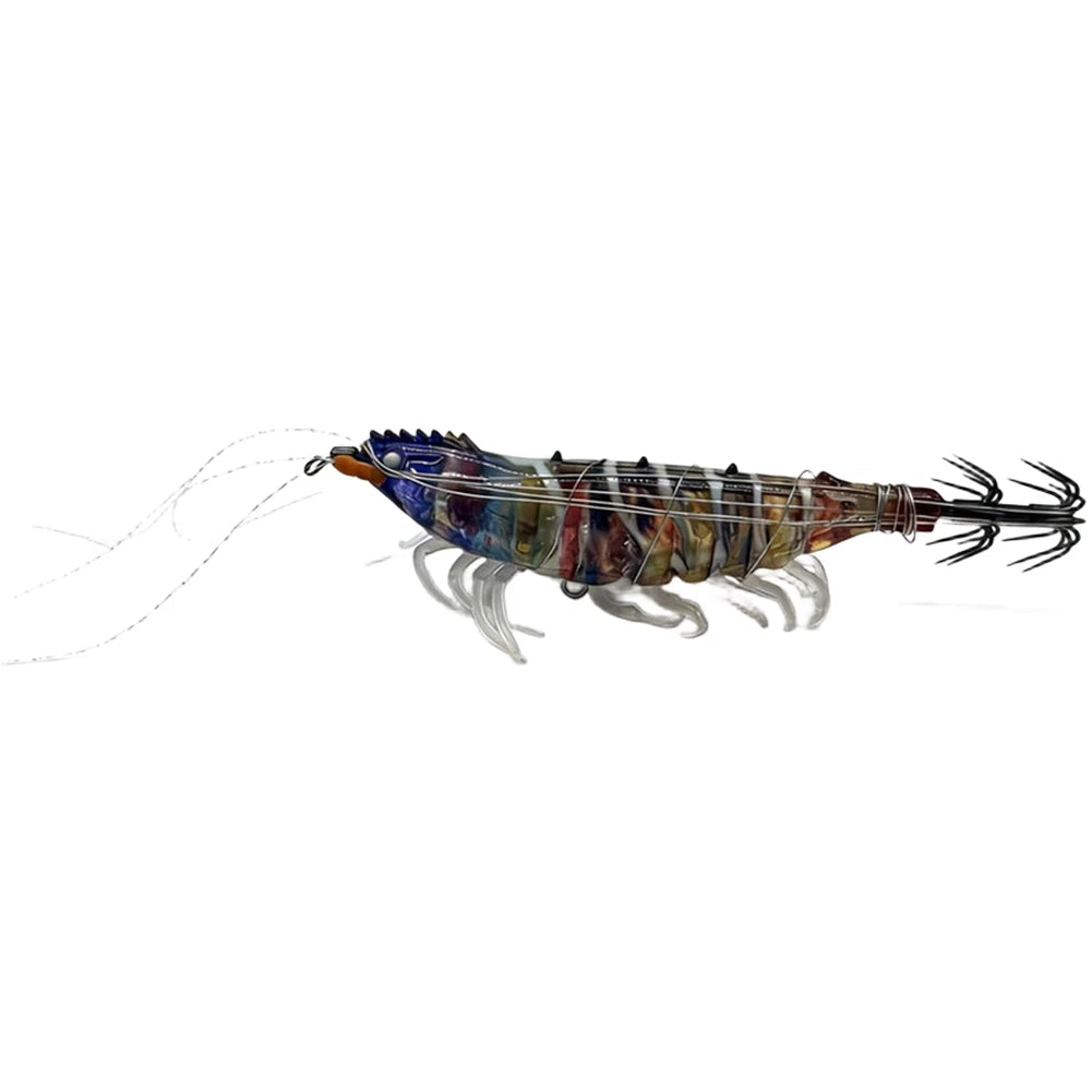 10.5cm Realistic Shrimp Claws Bait Glow for Squid & Cuttlefish