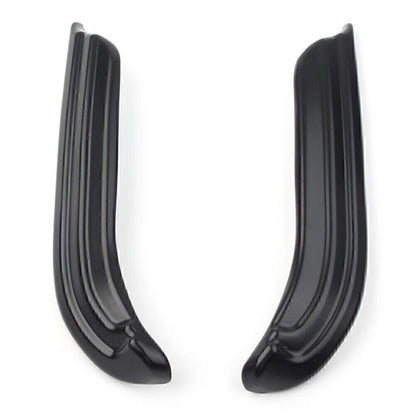 Louvered Swingarm Covers for Harley Touring Dresser (2009–2020) Black