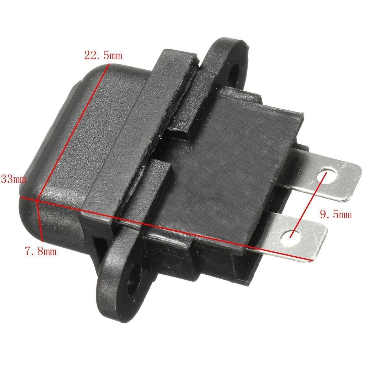 Set of 5 Auto Blade Fuse Holders for Car Boat 32V