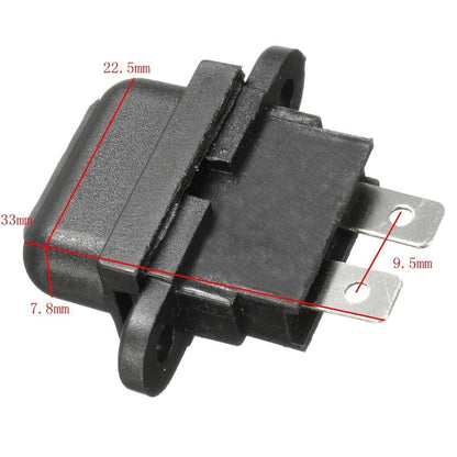 Set of 5 Auto Blade Fuse Holders for Car Boat 32V