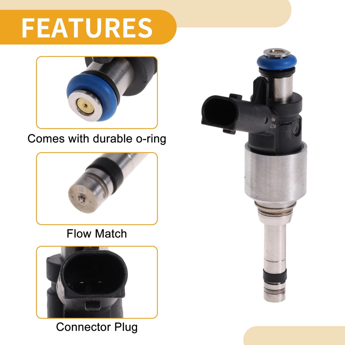 1 Pcs Fuel Injector Replacement for Hyundai Elantra Hybrid 1.6L (2021–2025)