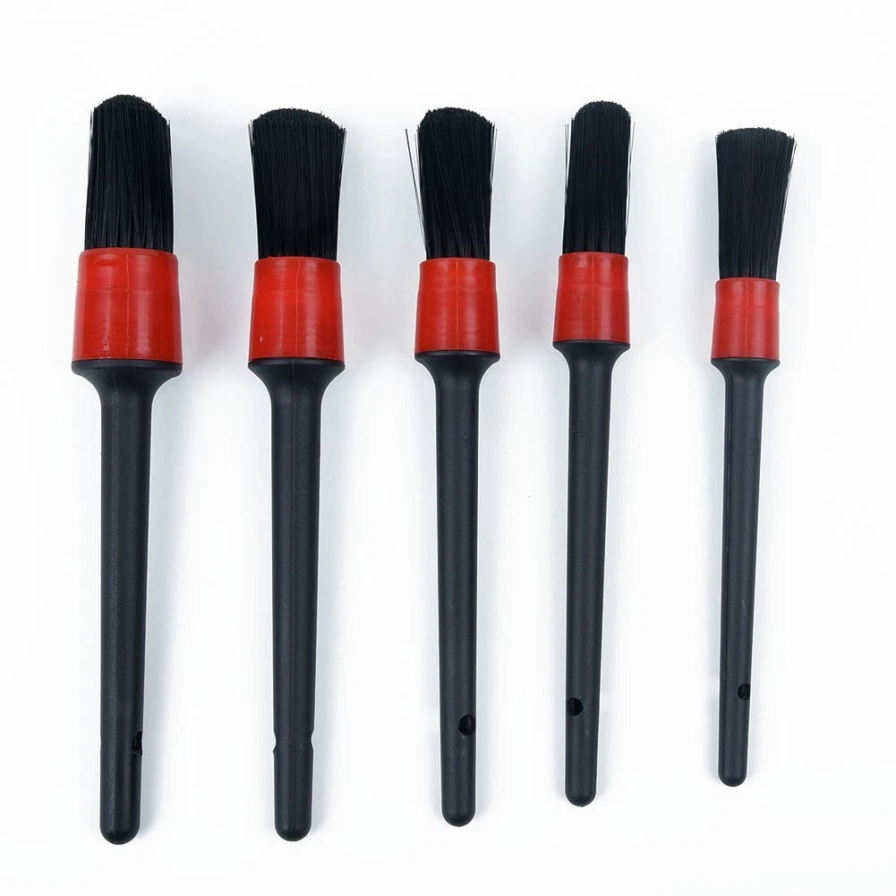 5X Rim Cleaning Brushes Set for Auto Detailing