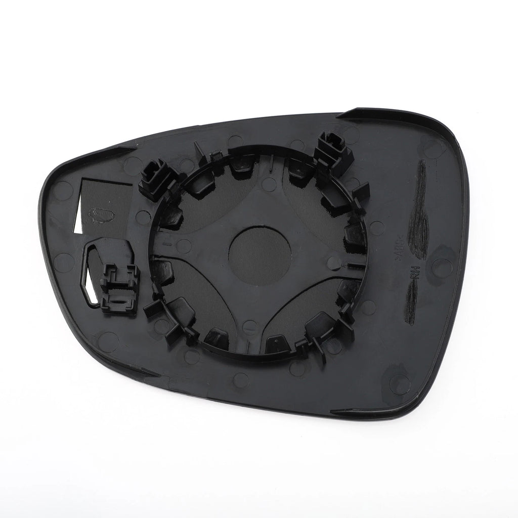 Right Side White Mirror Glass for Citroen C3 (2009–2016)