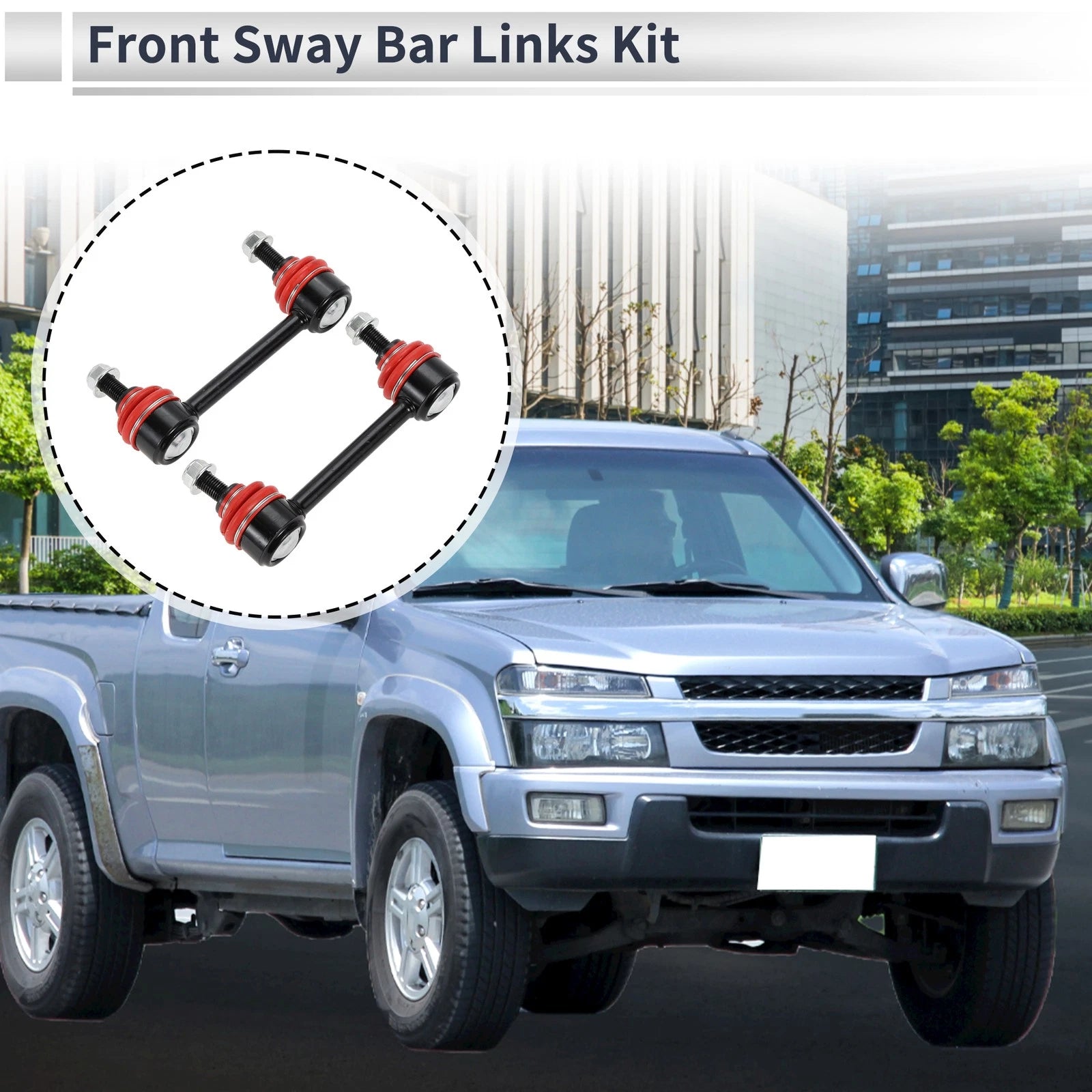 Front Stabilizer Bar Links 2 Pc Heavy Duty for Chevrolet Colorado (2004–2012)