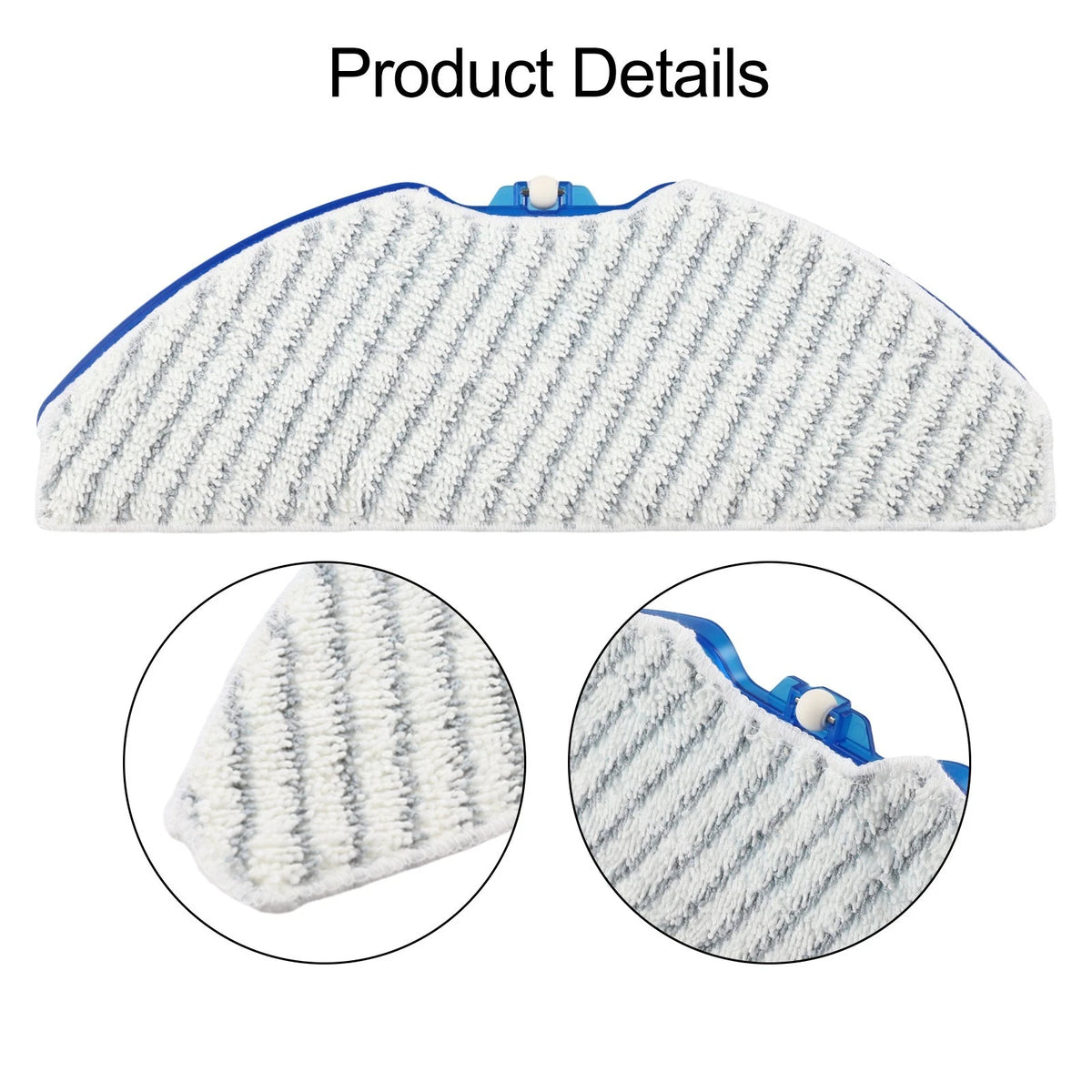 Complete Mop Bracket and Pads Set for XPlorer S135 (Robot Vacuum)