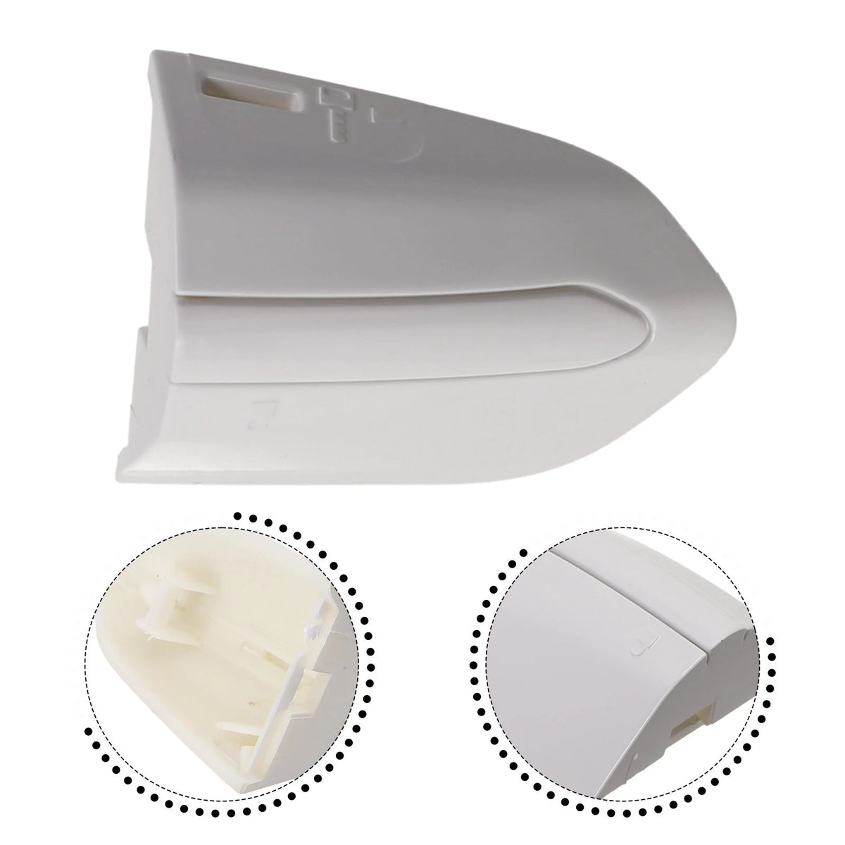 LH Driver Door Handle Cover Trim for Fusion (2013–2020), Edge (2015–2021)
