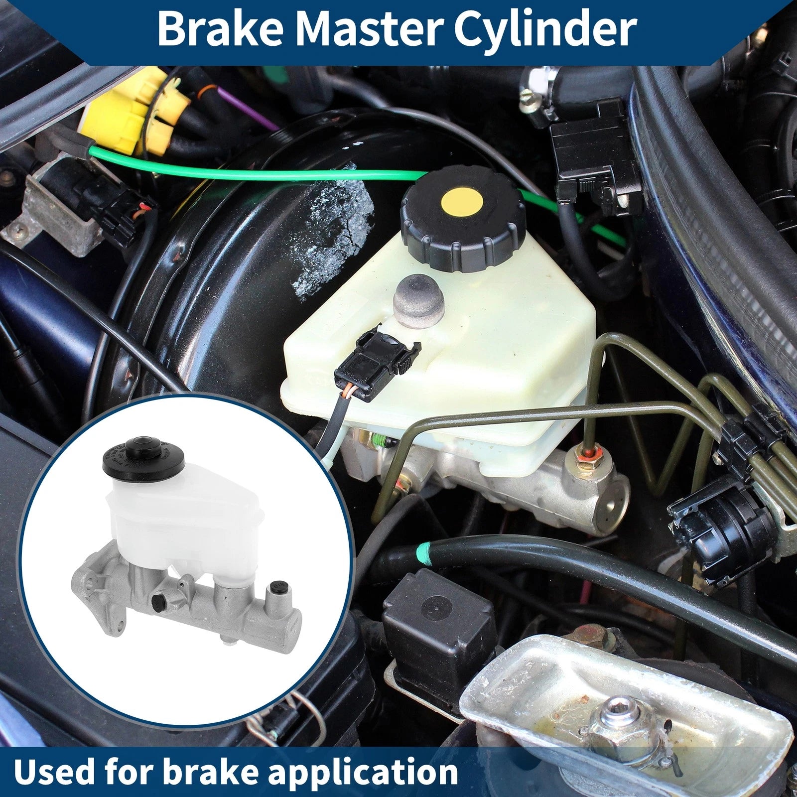 Brake Master Cylinder Reservoir Replacement for Toyota Corolla (1992–2002)