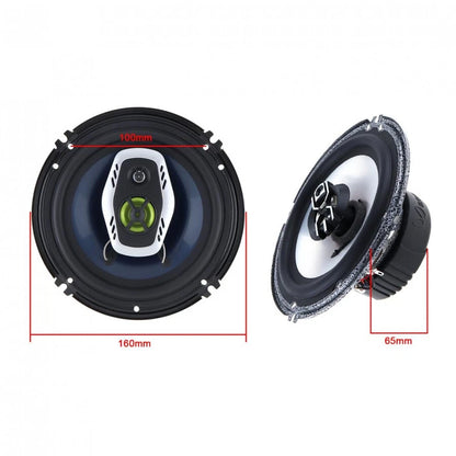 2X 6.5" Coaxial Car Stereo Speakers for