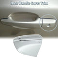 Front Left Door Handle Cover Trim for Ford Mondeo Edge Taurus (2013–2020) Silver Tone