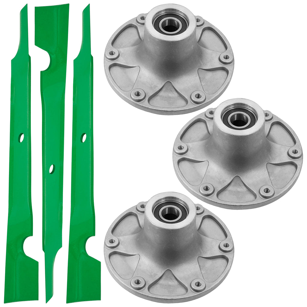 Deck Spindle and Blade Replacement for Toro ZX 6000 (2005–2011)