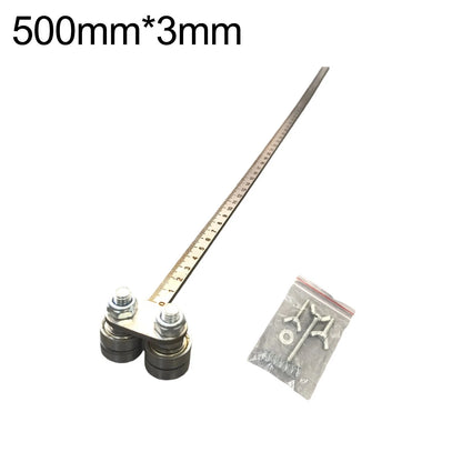 Woodworking Alignment Guide Scale Ruler 50 cm Stainless Steel