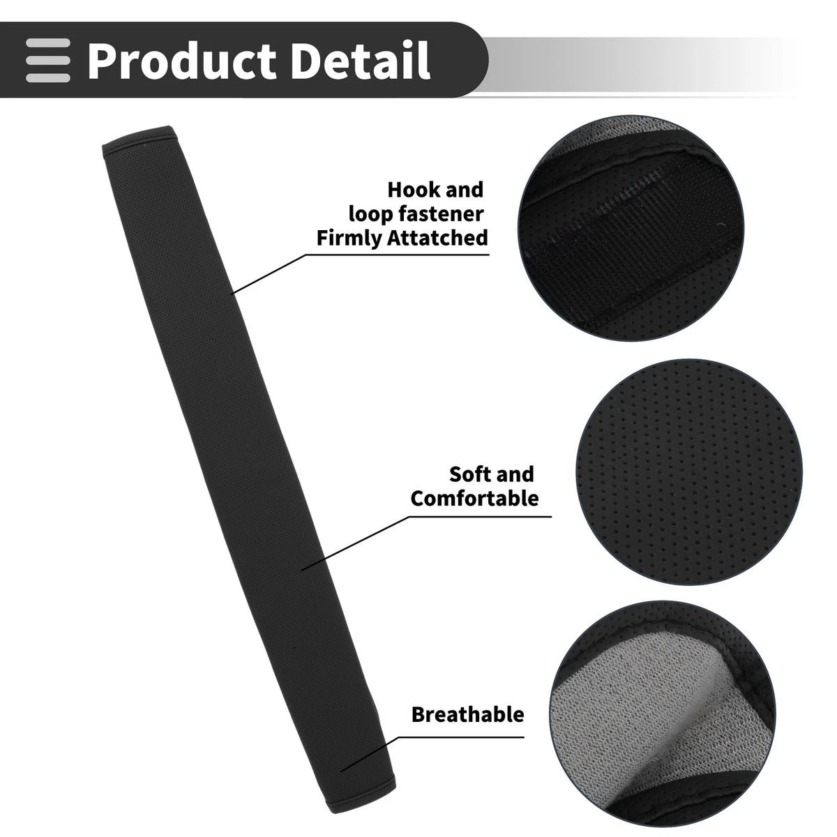 Seat Belt Cover Pad for Pana Leather (1 Pcs)