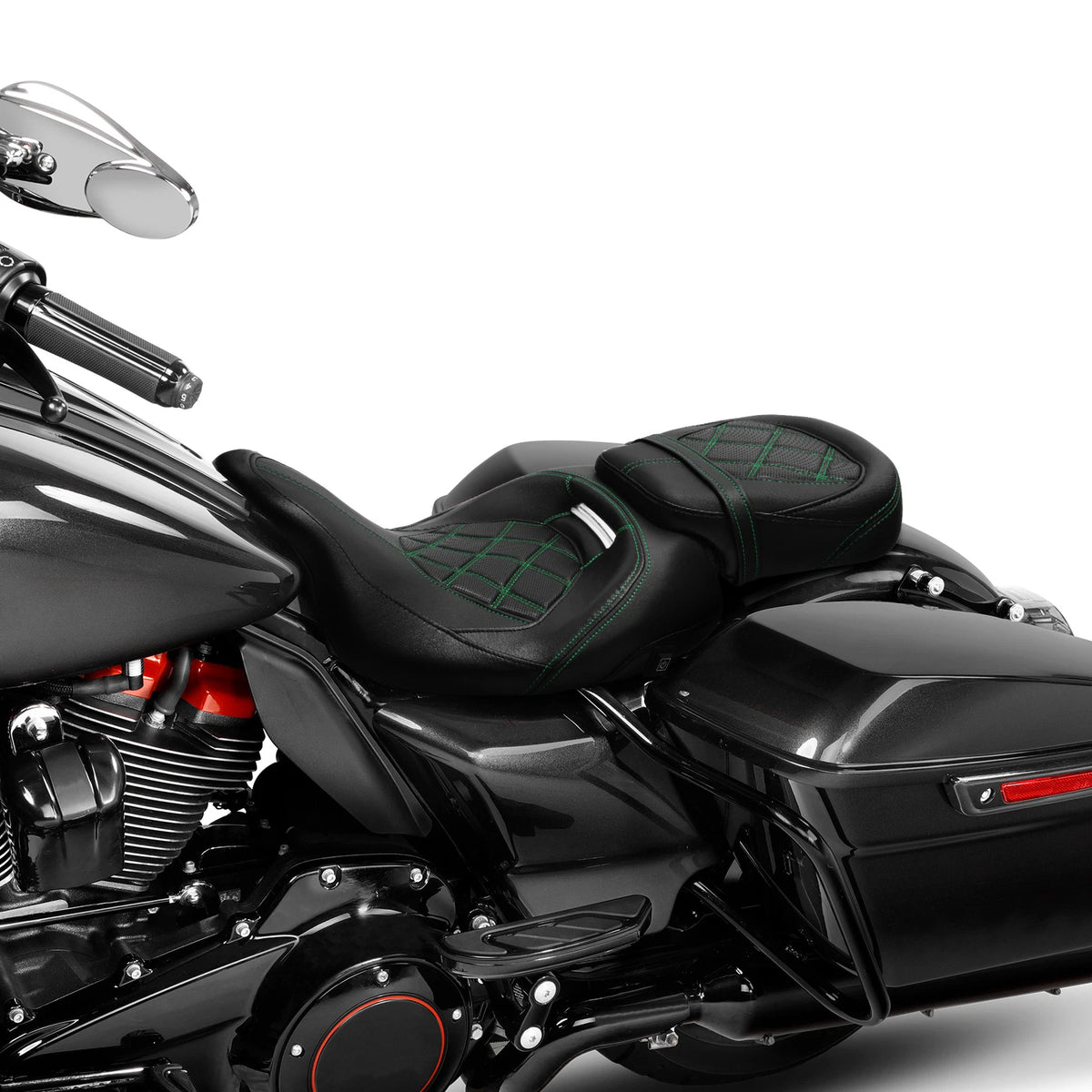 Heated Low-Profile Seats for Harley CVO Road Glide (2009–2023)