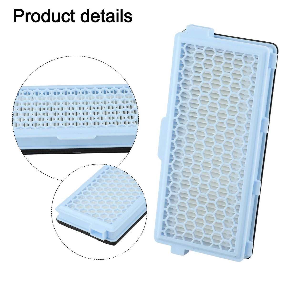 Filter for Miele S8340 Active AirClean (2010–2023)