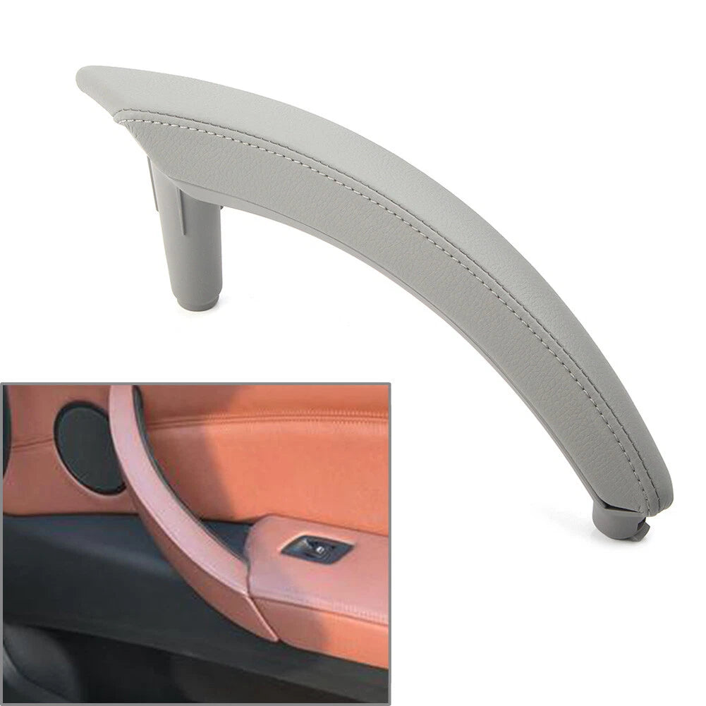Door Trim Pull Handle Right Side Real Leather for BMW X5 X6 (2007–2013)