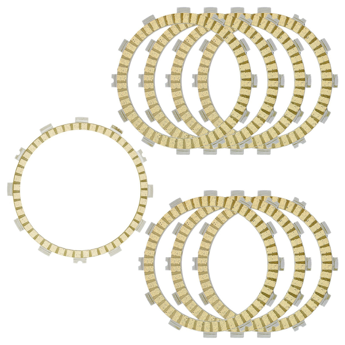 Clutch Friction Plates Replacement Kit for Polaris Predator 500 (2003–2007)