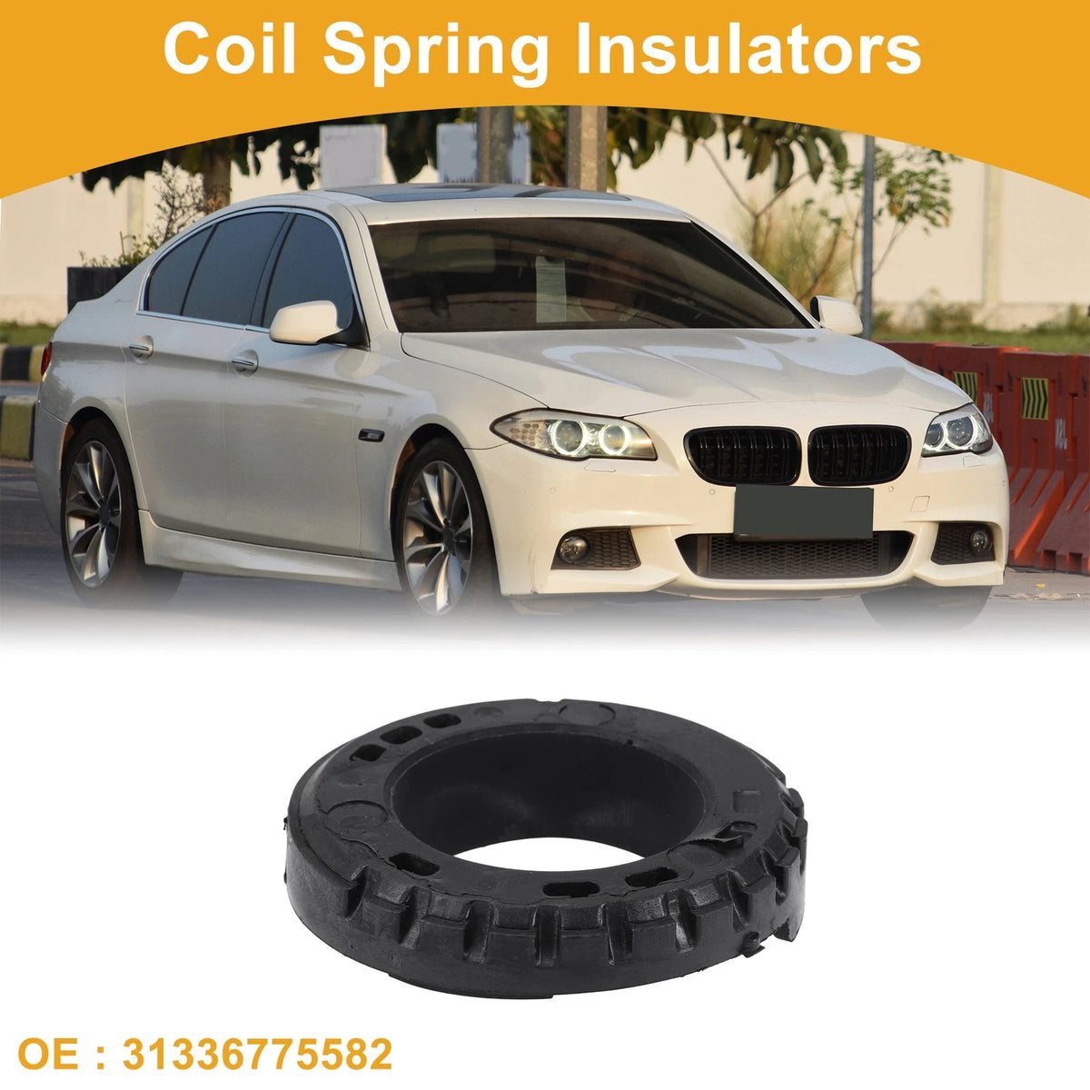 Lower Coil Spring Insulator Rubber for BMW F06 (2014–2018)