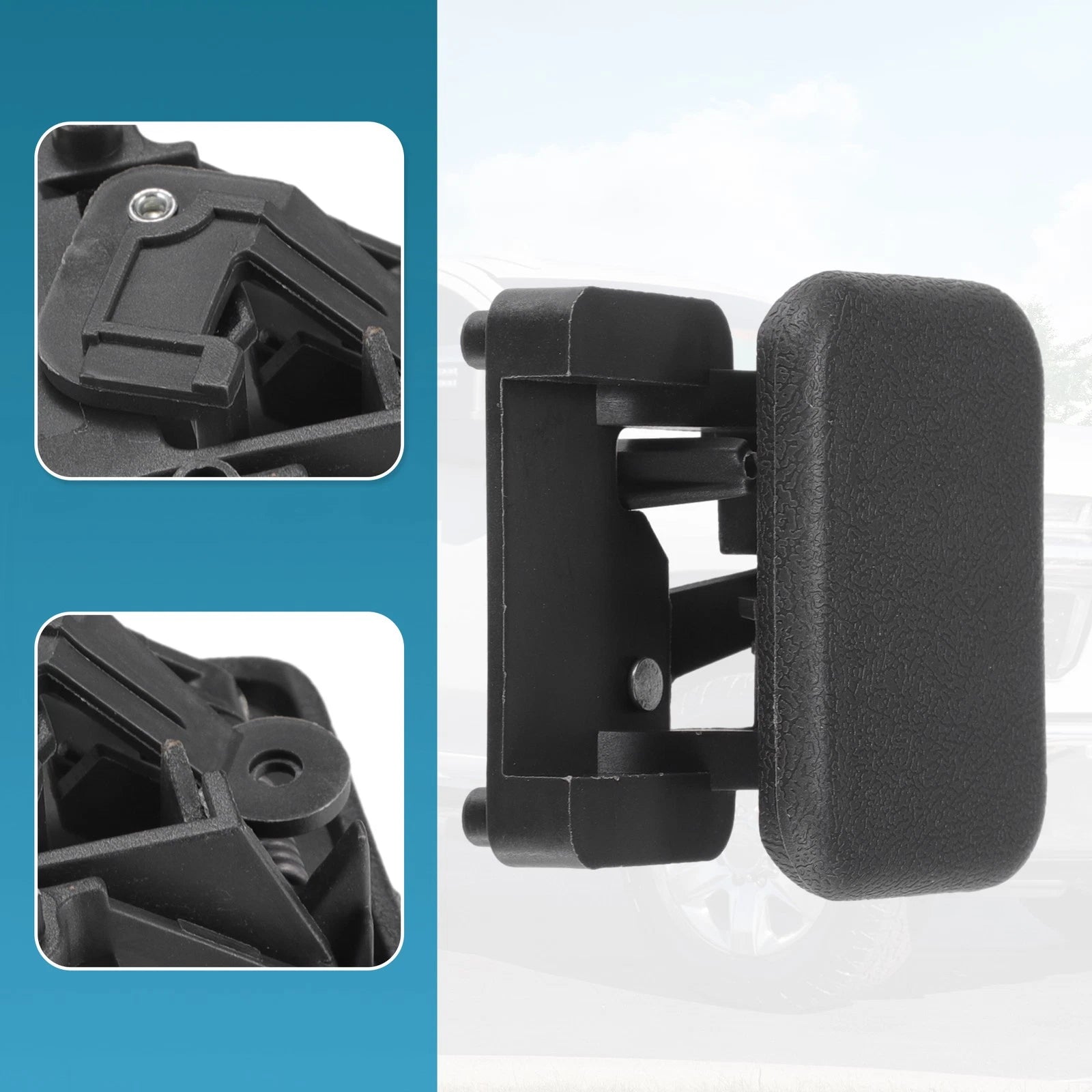 Glove Box Lid Latch Lock Handle Cover for Chevrolet Silverado 1500 (2014–2018)