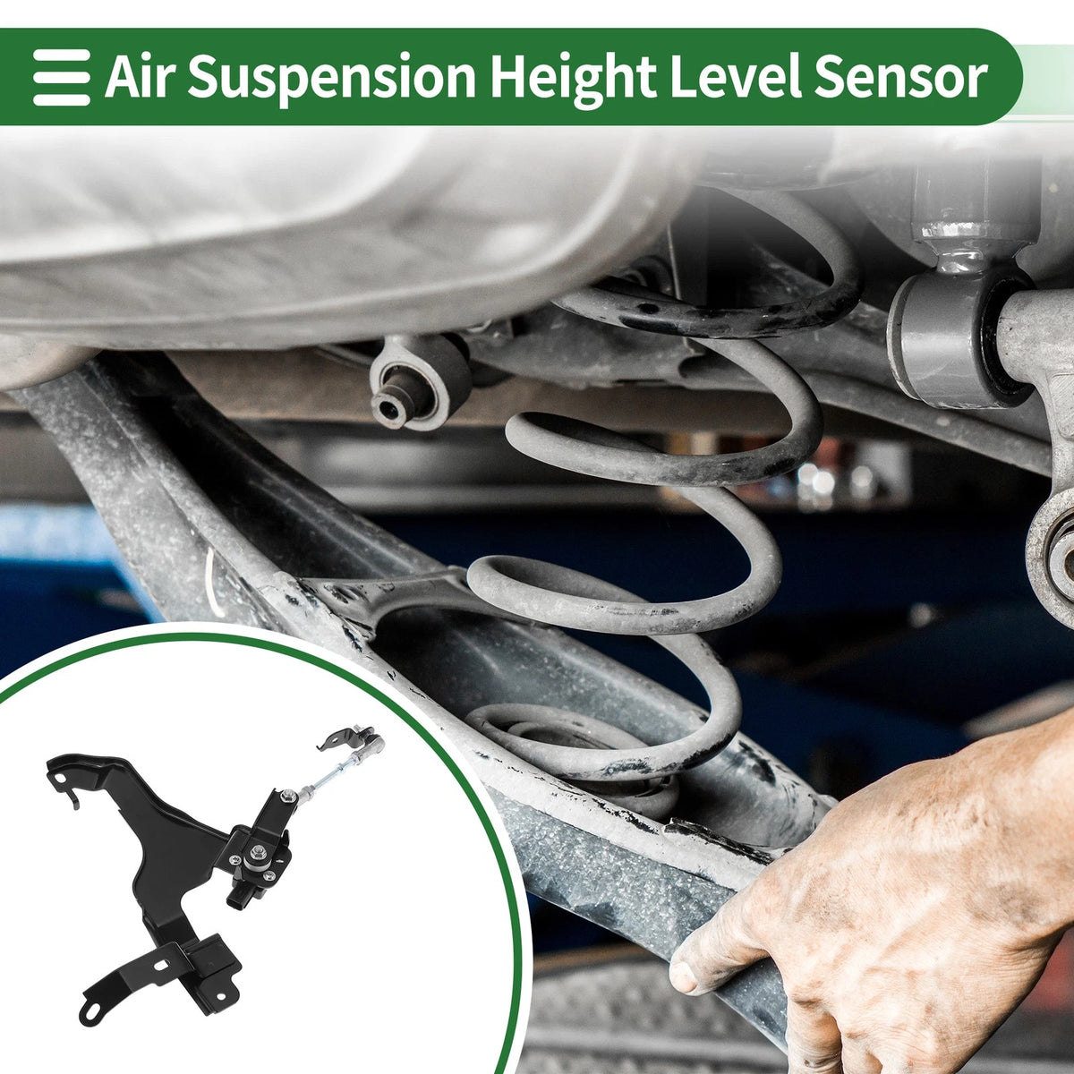 Air Suspension Ride Height Level Sensor for Toyota Land Cruiser (2008–2021)