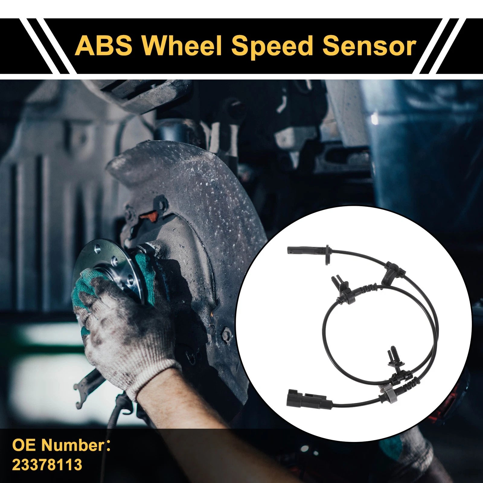 ABS Wheel Speed Sensor No. 23378113 for Cadillac CT6 (2016–2019) Rear Right
