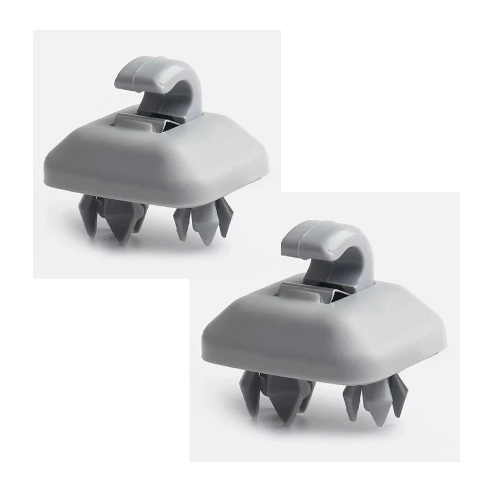 2X Sun Visor Clip Holder Hooks for Audi A3 S3 A4 S4 A5 S5 Q3 Q5 (2000–2023) 8U0857562A