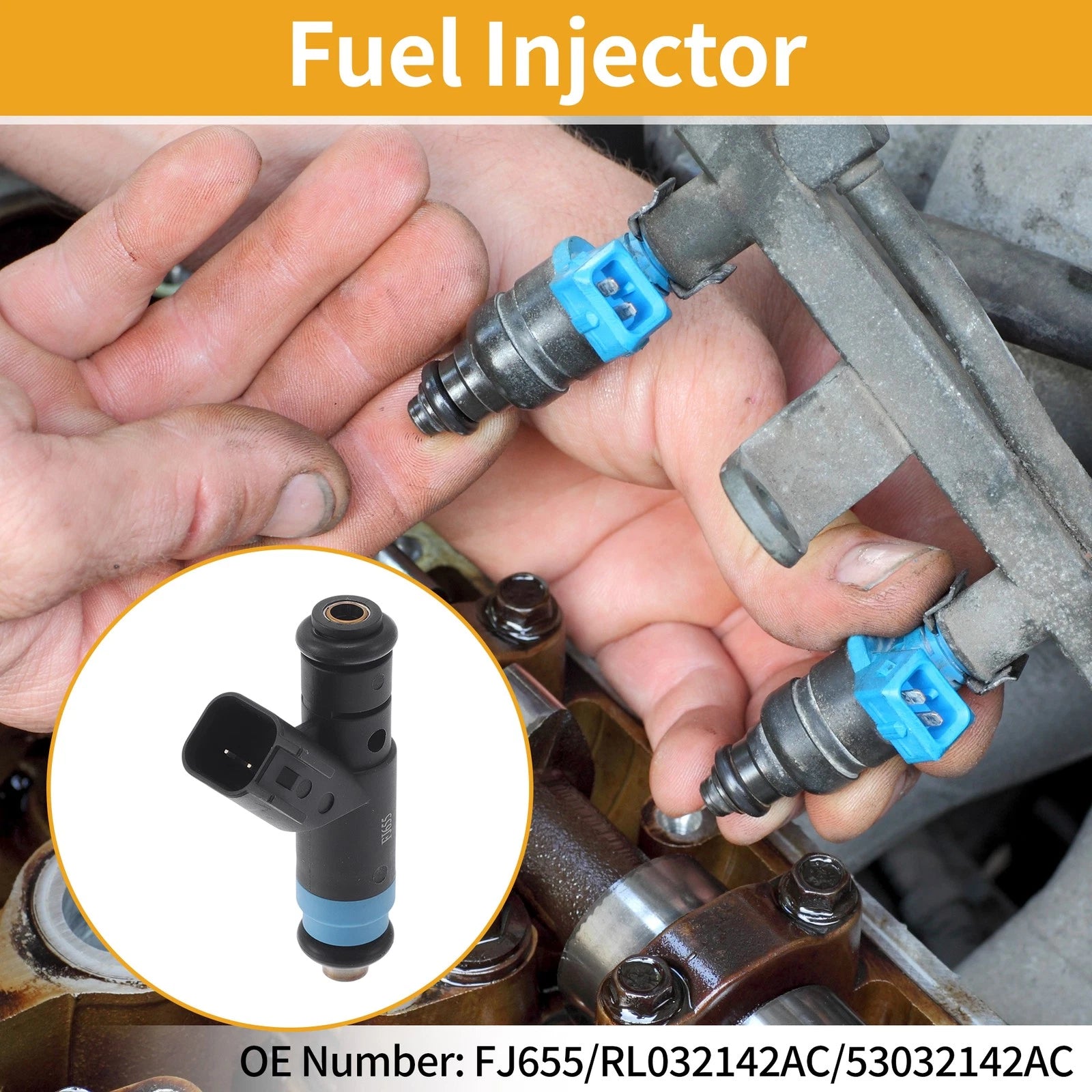 Fuel Injector Replacement for Dodge Ram 1500 Laramie Crew Cab (2013–2018)