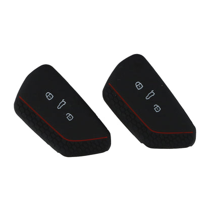 Soft Touch Silicone Key Cases for Golf 8, Skoda (2020–2023)