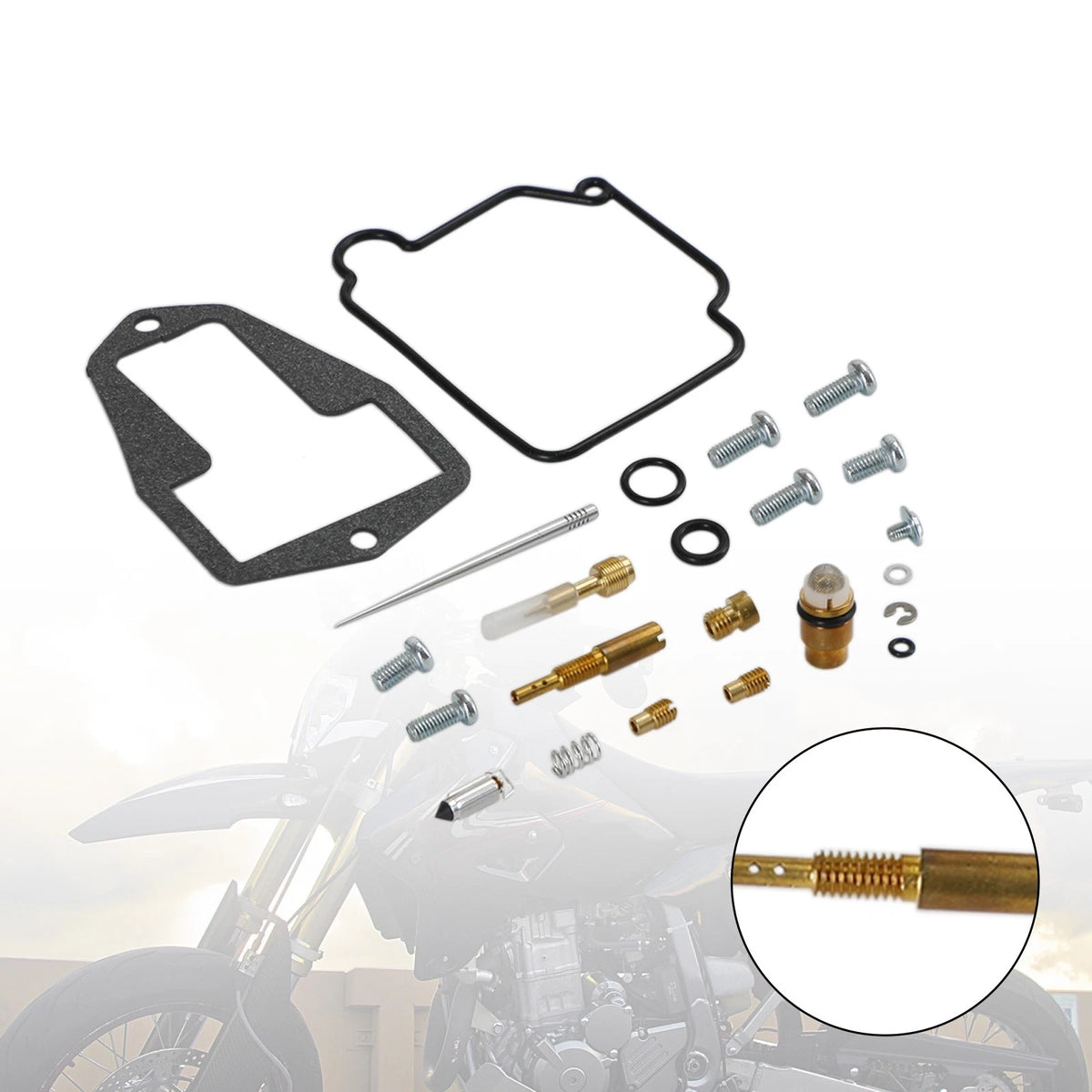 Carburetor Rebuild Repair Kit for Suzuki DRZ250 (2001–2007)