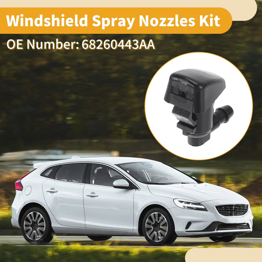 Windshield Washer Nozzle Kit Replacement for Jeep Grand Cherokee (2007–2011)