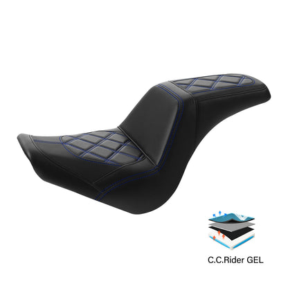 Gel Seat for Harley Street Bob Softail Standard (2018–2025)