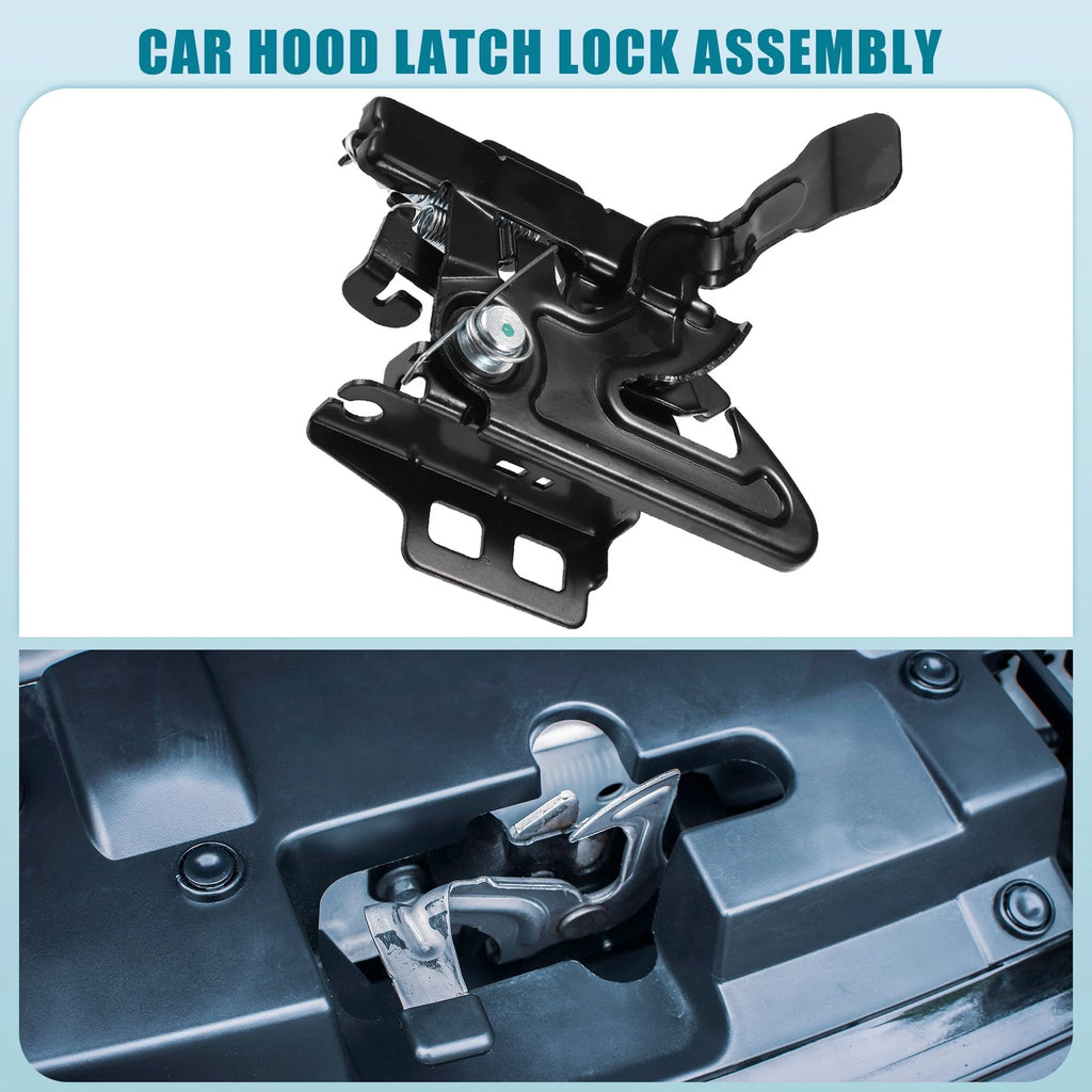 Engine Hood Latch Lock Assembly Replacement for Chevy Express 1500 (2003–2023)