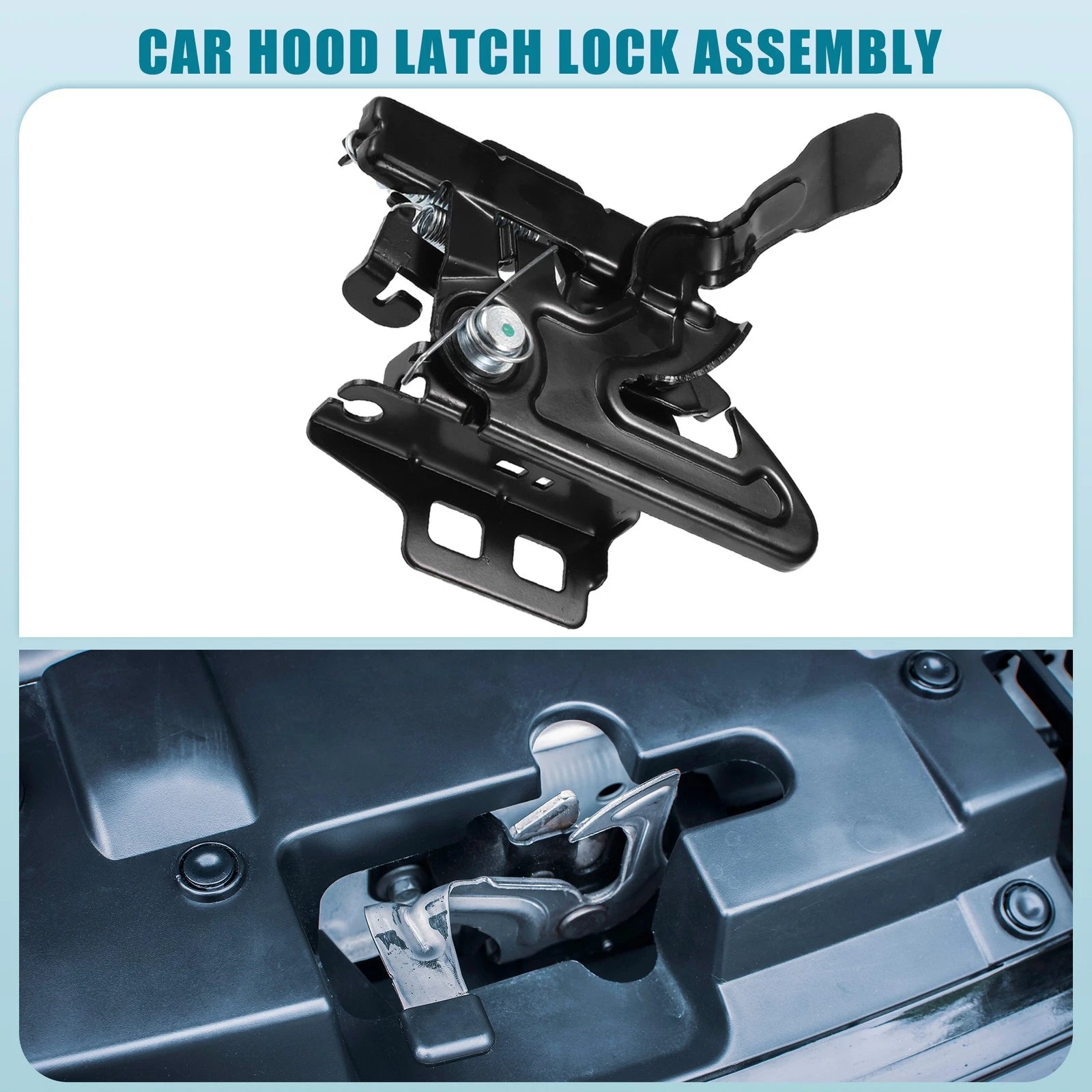 Engine Hood Latch Lock Assembly Replacement for Chevy Express 1500 (2003–2023)