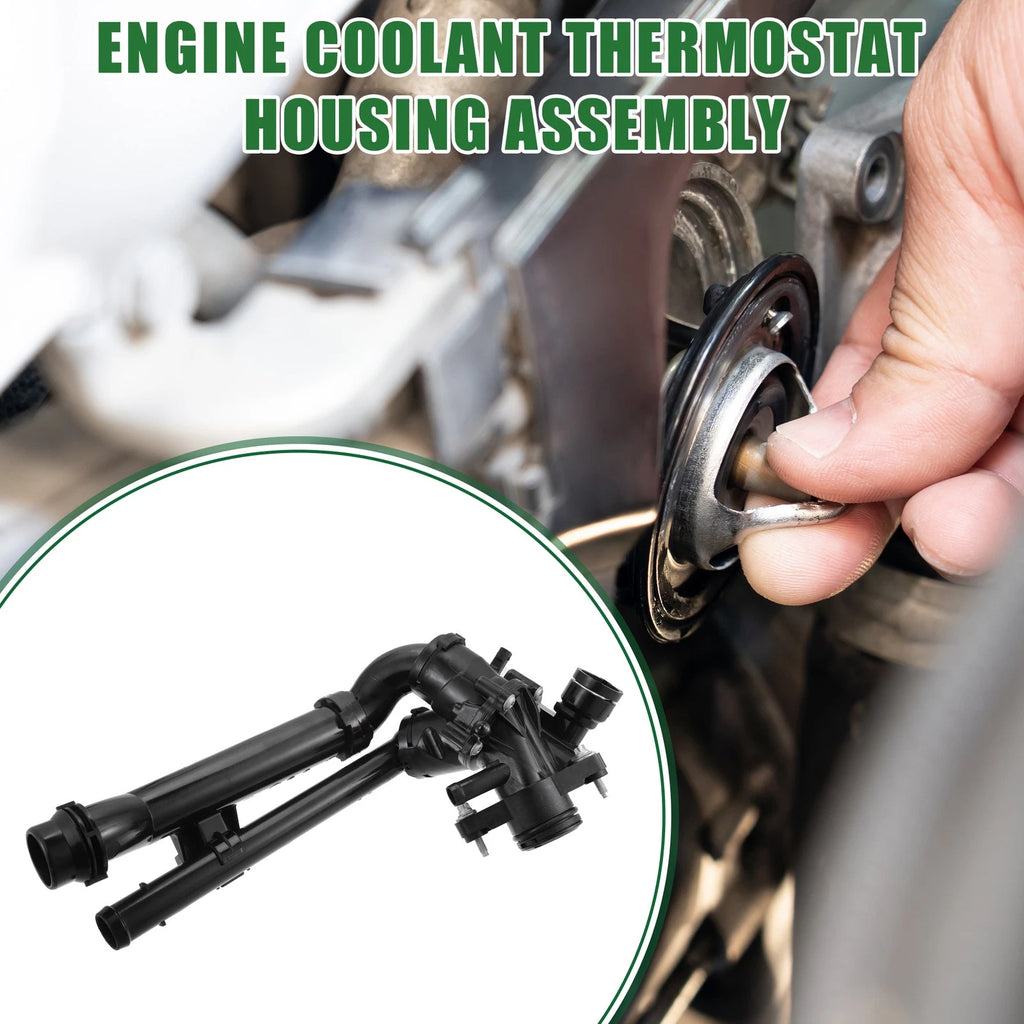 Engine Coolant Thermostat Housing Assembly for Mercedes-Benz Metris (2016–2019)
