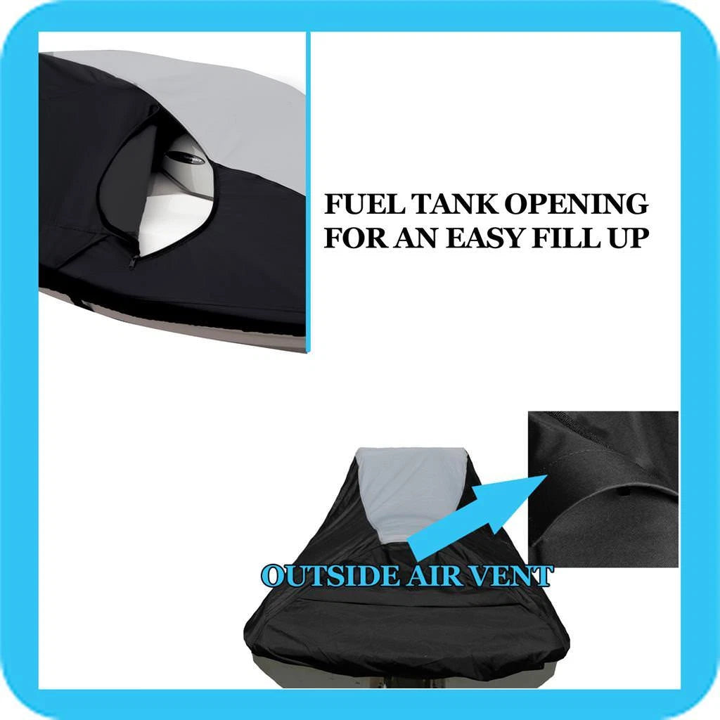 Jet Ski Cover for SeaDoo GTI (1996) 600 Denier Polyester Canvas