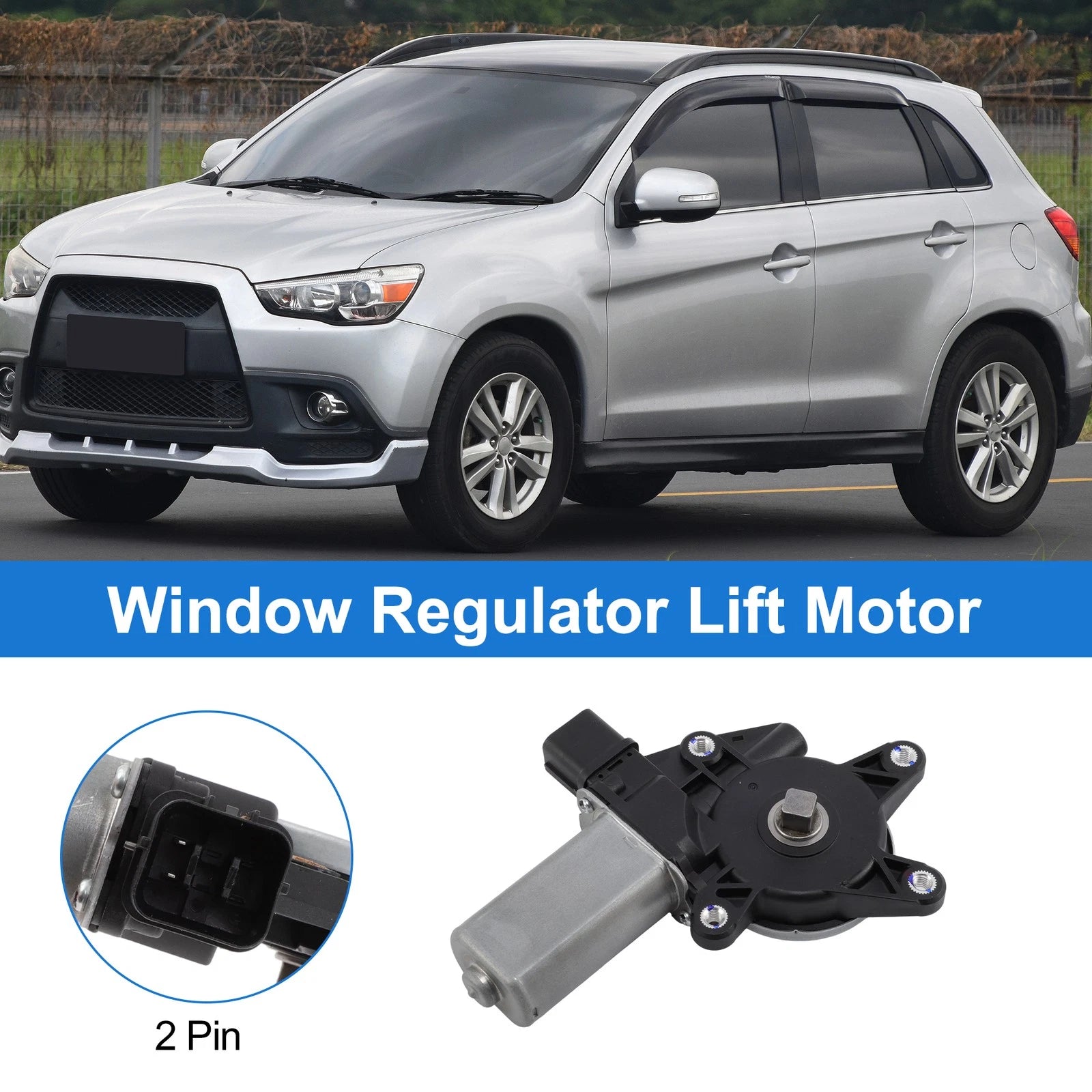 Power Window Regulator Lift Motor Replacement for Mitsubishi Outlander (2003–2007)