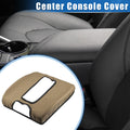 Armrest Protector Cover Pad Replacement for GMC Sierra (2014–2017) Deep Brown
