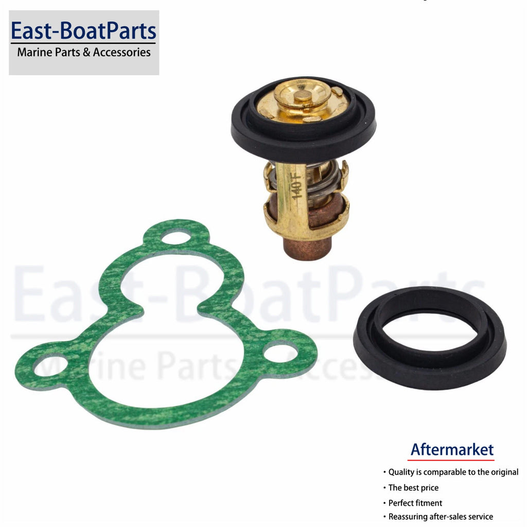 Thermostat and Gasket for Yamaha Outboard F4A F4B F5A F6C (Four Stroke)