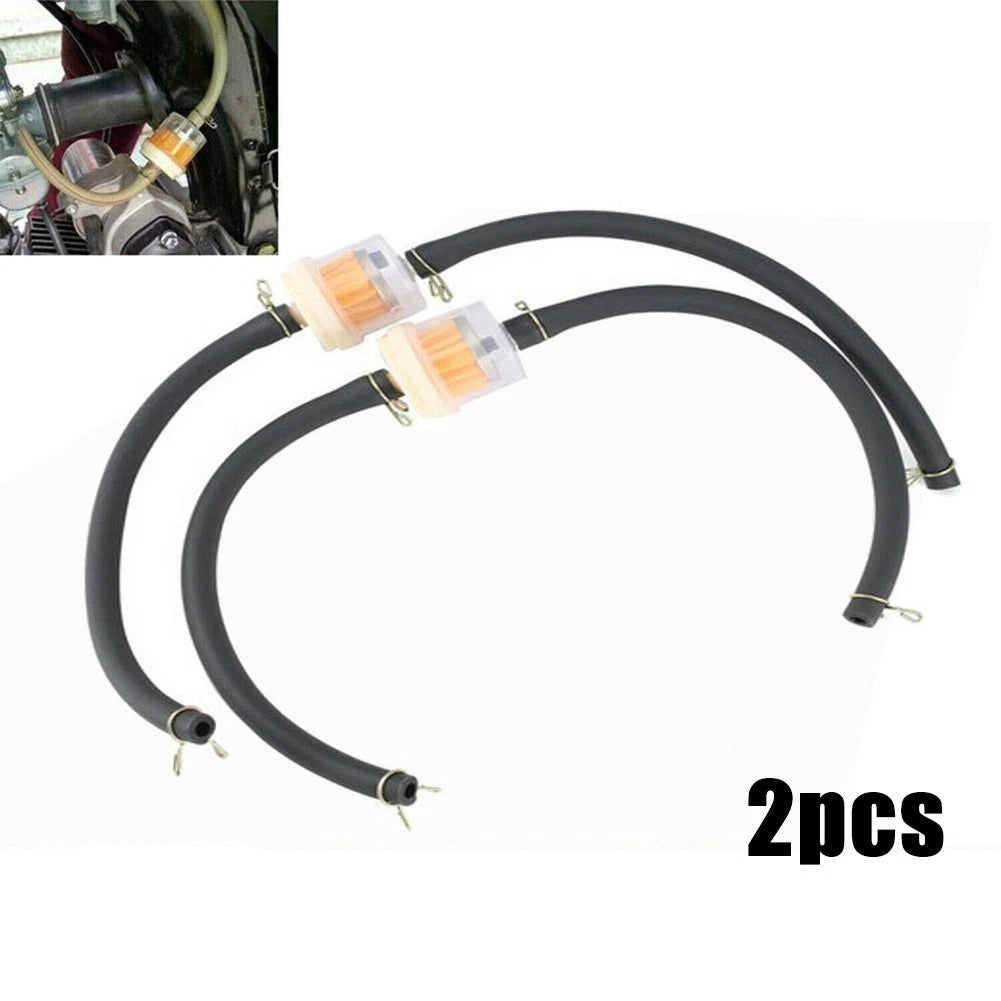 2X 6mm Fuel Filter Hose for Motorcycles and ATVs (Universal)
